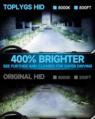 D2S HID زينون المصباح الأمامي مناسب لـ Acura 2004 2005 2006 2007 2008 2009 2010 2011 2012 2013 2014 TL TSX 2007-2015 MDX RL RDX، 8000K أزرق ساطع، 35 وات OEM مصابيح زينون عالية الشعاع المنخفض، عبوة من 2 in Kuwait