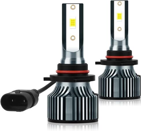 9005 H11 LED Headlight Fog Light Bulbs Kit for Subaru Forester 2014‑2018, 6000K White 55W 9005 High Beam Low Beam and H11 Fog Light Replacement with Built‑in Cooling Fan, Plug and Play, 6‑Pack in Kuwait