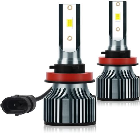 9005 H11 LED Headlight Fog Light Bulbs Kit for Subaru Forester 2014‑2018, 6000K White 55W 9005 High Beam Low Beam and H11 Fog Light Replacement with Built‑in Cooling Fan, Plug and Play, 6‑Pack in Kuwait