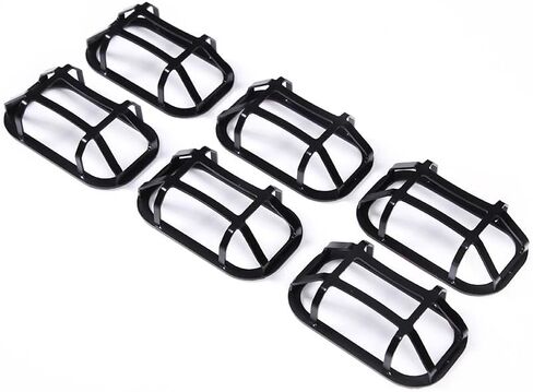 PIUGILH Cab Marker Lights غطاء مصبغة واقي لـ Hummer H2 2003 2004 2005 2006 2007 2008 2009، مجموعة ضوء علامة السقف، واقيات غطاء ضوء السقف، 6 قطع in Kuwait
