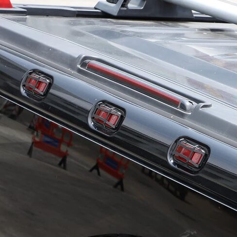 PIUGILH Cab Marker Lights غطاء مصبغة واقي لـ Hummer H2 2003 2004 2005 2006 2007 2008 2009، مجموعة ضوء علامة السقف، واقيات غطاء ضوء السقف، 6 قطع in Kuwait