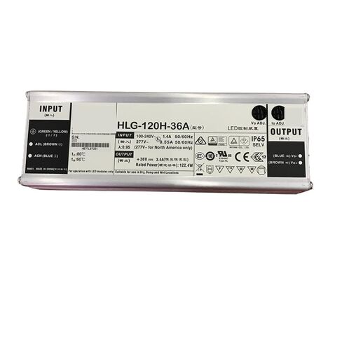 1pcs LED Power Supply HLG-120H HLG-120H-12A HLG-120H-15A HLG-120H-24AHLG-120H-30A HLG-120H-36A HLG-120H-42A HLG-120H-48A(HLG-120H-36A) in Saudi Arabia