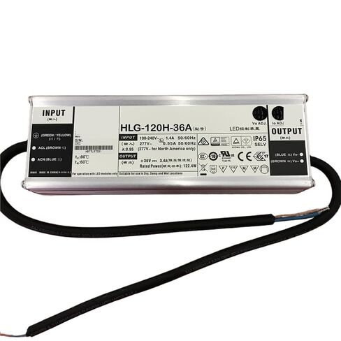 1pcs LED Power Supply HLG-120H HLG-120H-12A HLG-120H-15A HLG-120H-24AHLG-120H-30A HLG-120H-36A HLG-120H-42A HLG-120H-48A(HLG-120H-36A) in Saudi Arabia