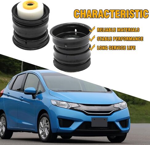 2 Set 52670T5AJ01 Rear Mounting Damper, Replacement for Honda Fit 2015-2021 Jazz GK 2015-2021 City GM6 2015-2021, Replaces 52670-T5A-J01 in Kuwait