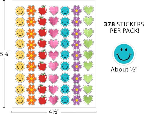 Teacher Created Resources Cool for School Mini Stickers (TCR9325) in Saudi Arabia