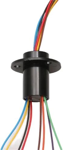1PCS Micro Slip Ring 2/4//6/8/12/24 Wires 2A 12.5mm/15.5mm Rotor Stator Conductive-ring Rotate 360 ​​Degrees for Dining Table(U type 12.5mm 12CH) in Saudi Arabia