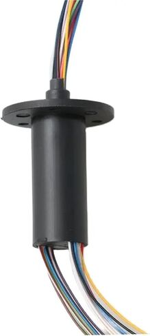 1PCS Micro Slip Ring 2/4//6/8/12/24 Wires 2A 12.5mm/15.5mm Rotor Stator Conductive-ring Rotate 360 ​​Degrees for Dining Table(U type 12.5mm 12CH) in Saudi Arabia