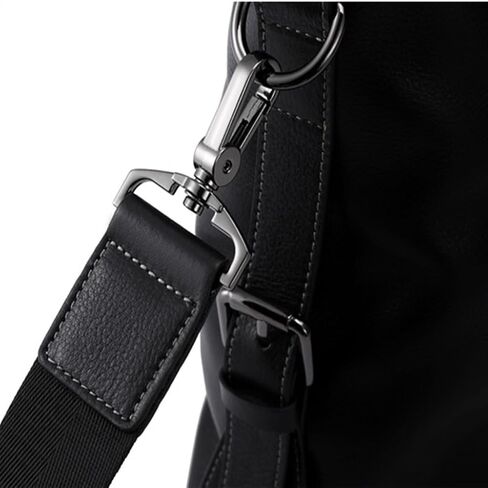 Genuine Leather Men's Casual Handbag Layer Cowhide Computer Bag Horizontal Crossbody in Saudi Arabia