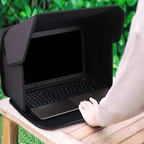 Laptop Light Blocking Portable Laptop Screen Hood Lightweight Computer Accessory for Outdoor in Saudi Arabia