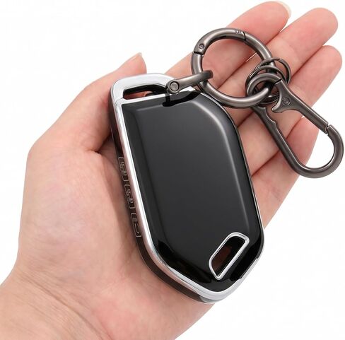 غطاء ELOHEI Key Fob لكيا، حافظة مفاتيح ناعمة ممتازة تناسب Kia Telluride Sorento K4 K5 EV5 Sportage 7 ملحقات أزرار (فضي رمادي، 7 أزرار) in Kuwait