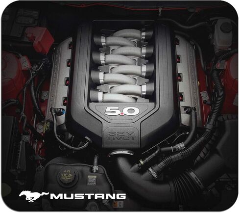 iPick Image Made for Ford Mustang V8 Engine Graphic PC Mouse Pad for Gaming and Office in Saudi Arabia