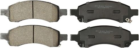 KFE KFE1169A-104 Ultra Quiet Advanced Premium Ceramic Brake Pad FRONT Set Compatible With: 2009-2017 Chevrolet Traverse; 2007-2016 GMC Acadia; 2008-2017 Buick Enclave; Saturn Outlook in Saudi Arabia