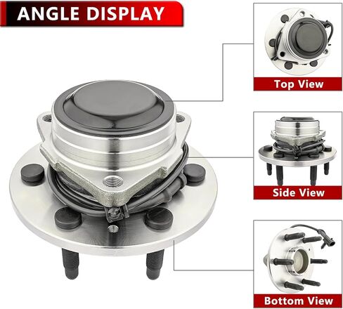2WD 515054 Front Wheel Bearing Hub for Chevy Tahoe, for Silverado 1500, for Suburban 1500, for Avalanche 1500, for Express 1500, for GMC Yukon XL 1500, for Cadillac Escalade 6 Lug w/ABS in Saudi Arabia
