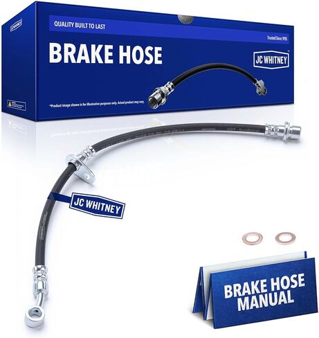 JC Whitney JFBAJCWBHH00003 Front Left or Right Brake Hydraulic Hose - Compatible with Honda Pilot 2003-2008, Odyssey 1999-2004, Acura MDX 2001-2002 in Kuwait