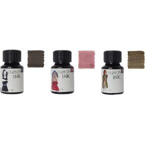 Rohrer & Klingner - 50ml Bottles Sketch Ink Set - 3 Pack - Lotte & Jule & Lilly in Saudi Arabia