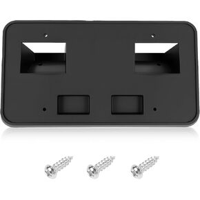 Front Bumper License Plate Bracket fits Silverado 2500/3500 HD 2024 2025 2026, Frame Tag Mounting Bracket Holder Replaces GM1068256, 196743304472, 85650573 in Saudi Arabia