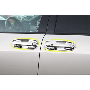 Exterior Door Handle and Bowl Cover Trims Compatible with Toyota Sienna 2026 2025 2024-2021, ABS Protector Decoration Car Accessories, 8PCS, Carbon Fiber Pattern in Saudi Arabia