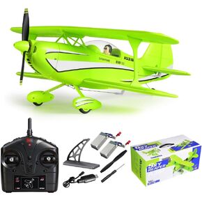 RC Plane 4CH A310 Biplane RC Airplane for Adults Beginners 3D/6G 1504 Brushless Motor Remote Control Plane EPP Foam 2.4G Fixed-Wing Model Plane with 2 Batteries in Saudi Arabia