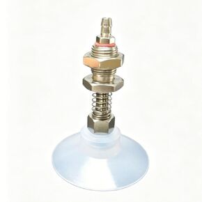 Pneumatic Industrial-Grade Vacuum Suction Arm Mechanical Hand Accessory, Pneumatic Component, Powerful Suction Tip, Tracheal Adapter (Metal) and Suction Cup (3-Layer,20mm Diameter) in Kuwait