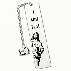 Jesus Gifts Bookmark for Women, Best Friend Gifts for Women, Funny Book Lover Gifts for Friends Sister, Book Marks for Reading, Christmas Birthday Funny Bookmarks for Women Men Made of Stainless Steel in Saudi Arabia