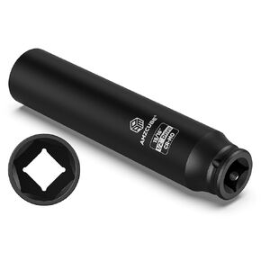 Heavy Duty 1/2" Drive 15/16" Truck Cage Bolt Socket, 6.3" Anti-Break Cr-Mo Extra Deep Spring Brakes Bolts Impact Socket with 6-Point Radius Corner Design in Saudi Arabia