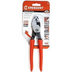 Crescent Z2 Dipped Handle Slip Joint Pliers - Plumbing, Home Improvement Hand Tool with Comfort Grip - 8" - HTZ28 in Kuwait