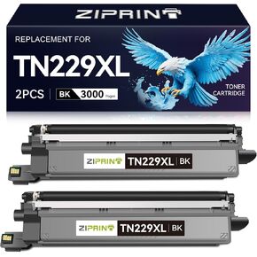 ZIPRINT TN229XL Black Toner Cartridges Compatible Replacement for Brother MFC-L3780CDW Toner Cartridges MFC-L3720CDW HL-L3280CDW HL-L3220CDW HL-L3300CDW HL-L3295CDW Printer (TN229XL Black 2 Pack) in Kuwait