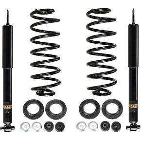 2PCs Rear Shock Conversion kit Air Spring Coil Spring for 2003-2011 Lincoln Town Car & Mercury Grand Marquis & Ford Crown Victoria - 90004 in Kuwait