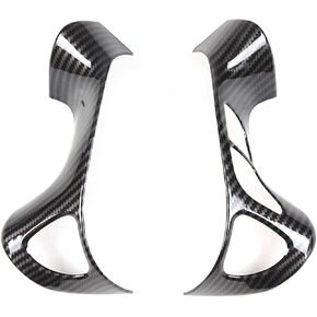 Car S-Wheel Cover Trim Compatible with Nissan Pathfinder Accessories 2013 2014 2015 2016 2017 2018,Car Protection Trim Accessories (Carbon Fibre Pattern) in Saudi Arabia