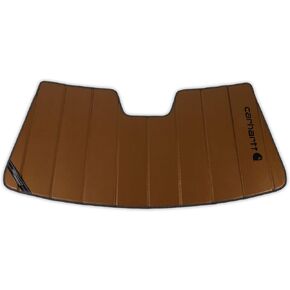 واقي شمسي مخصص للزجاج الأمامي من Covercraft Carhartt UVS100 لسيارة Toyota RAV4 و2021-2024 RAV4 Prime (الغاز والهجين وPHEV) - بني in Kuwait