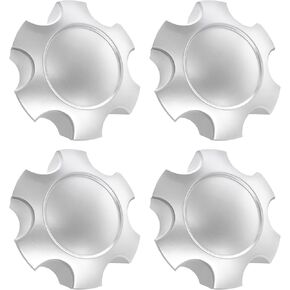 4 PCS Wheel Center Hub Caps Fit for 6 Lug Tundra 17 Inch 5 Double Spoke Silver Wheels 2003-2006 for Sequoia 17 Inch 5 Double Spoke Silver Wheels 2003-2007 Replaces# 42603-AF030 in Kuwait