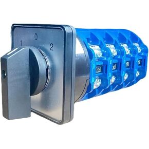 LW26-125/4 dc Voltage Automatic Electrical Changeover Rotary cam Switch Four Poles 125A Sliver Point Contacts in Saudi Arabia