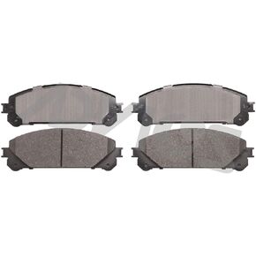AD1324 OEM ADVICS Ultra-Premium Ceramic Disc Brake Pad Set - Compatible with Select Lexus And Toyota, Black in Saudi Arabia