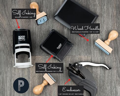 Book Embosser Personalized Custom Library Name Embosser Book Stamp for Book Lovers, Libraries, and Gifts, Personalized Embosser with Custom Design in Saudi Arabia