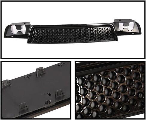 Front Lower Grille Gloss Black Compatible With 2007-2014 GMC Yukon/XL/Denali in Saudi Arabia