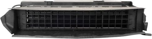 TRQ Active Grille Shutter Black Compatible with 2014-2016 Nissan Versa Note NI1206100 in Kuwait