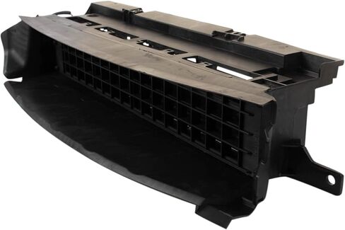 TRQ Active Grille Shutter Black Compatible with 2014-2016 Nissan Versa Note NI1206100 in Kuwait