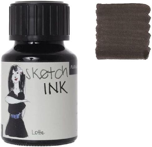 Rohrer & Klingner - 50ml Bottles Sketch Ink Set - 3 Pack - Lotte & Jule & Lilly in Saudi Arabia