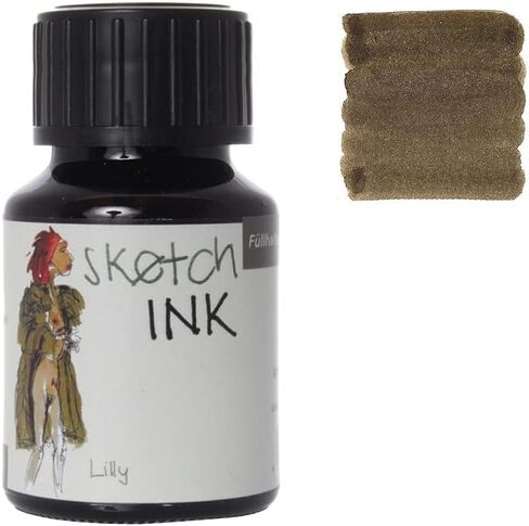 Rohrer & Klingner - 50ml Bottles Sketch Ink Set - 3 Pack - Lotte & Jule & Lilly in Saudi Arabia