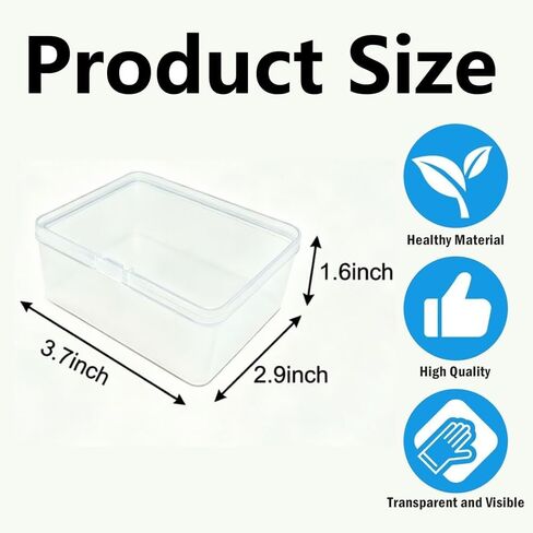 2 PCS Game Card Storage Box Compatible with UNO Cards,Playing Card Case, Card Holders,Plastic Clear Card Case (NO Cards) in Saudi Arabia