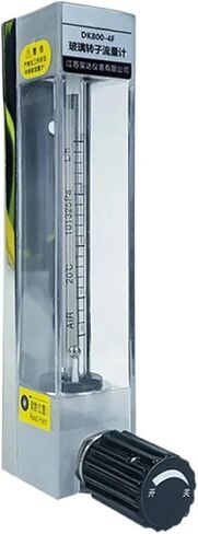 Glass rotor flowmeter DK800 4 4F gas liquid air water propane nitrogen oxygen physical type(Pneumatic quickplug8) in Kuwait
