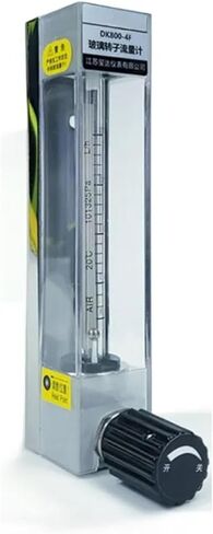 Glass rotor flowmeter DK800 4 4F gas liquid air water propane nitrogen oxygen physical type(Pneumatic quickplug8) in Kuwait