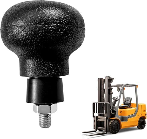 Steering Wheel Knob, 8mm Screw Car Wheel Power Handle Spinner Turning Aid Ball, Universal Non-Slip Steering Wheels Spinner Labor-Saving Rotator for Forklifts Tractors Trucks in Saudi Arabia