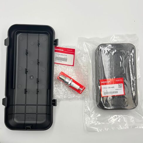 Genuine Kit 17231-Z23-F10 Air Cleaner Cover with 17211-ZBH-W00 Air Filter 98079-55846 Spark Plug for Honda EB4000x EB5000 EB6500 EM4000sx EM4000sx EM5000sx EM6500sx in Saudi Arabia