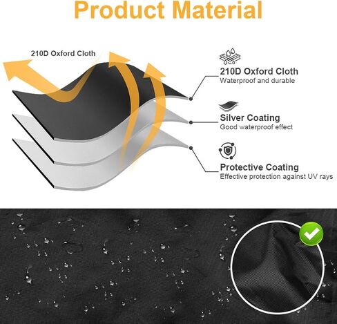 flintronic Electric Scooter Cover, Waterproof Universal E-Scooter Storage Cover with Reflective Strip & Storage Bag in Saudi Arabia
