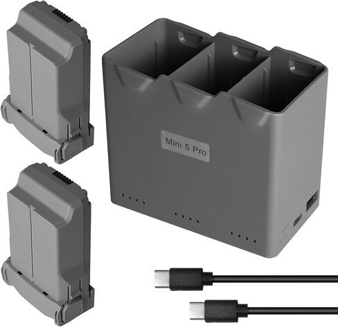 KUWATA Intelligent Flight Battery Plus for DJI Mini 5 Pro, 5000mAh, Provides Up to 52 Minutes of Flight Time, Camera Drone Extended Battery in Saudi Arabia