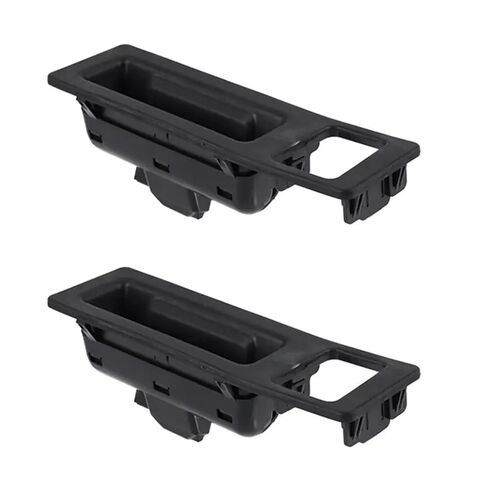 متوافق مع BMW F22 F30 F34 F33 F36 F10 F11 F25 2 3 5 متوافق مع سلسلة X3 51247368753 قطعتان من غطاء الباب الخلفي للسيارة ومقبض صندوق السيارة in Kuwait