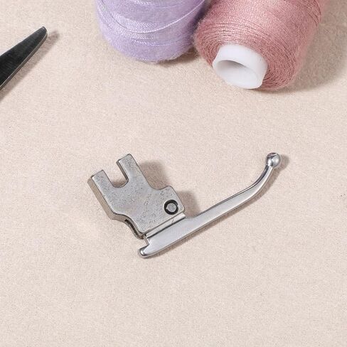Bead Sequin Special Presser Foot, No Hammering to Break Wedding Dress Bead Fabric Metal Sewing Machine Straight Stitch Foots for Evening Gowns, Fashion Fabrics in Saudi Arabia