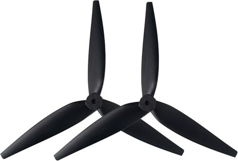 9050 RC Propellers 9x5x3, 9 Inch CW CCW Multi-Rotor for RC Aircraft, Nylon, Black, 2 PCS in Saudi Arabia