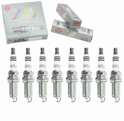 8 pc NGK Laser Iridium Spark Plugs compatible with Lexus LS460 4.6L V8 2007-2017 in Kuwait